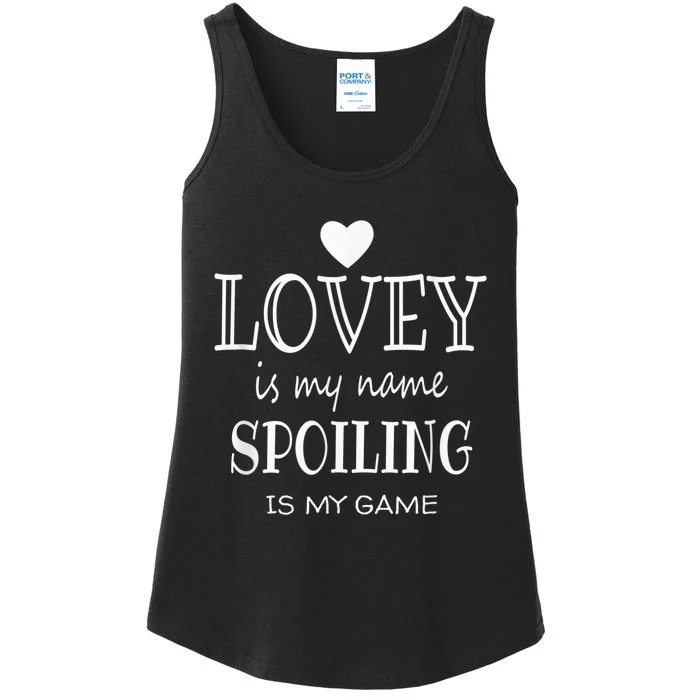 Lovey Is My Name Special Grandma Ladies Essential Tank