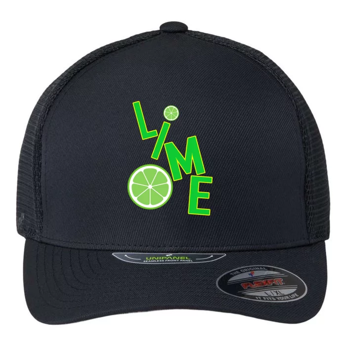 Lime Costume Flexfit Unipanel Trucker Cap