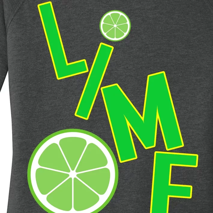 Lime Costume Women's Perfect Tri Tunic Long Sleeve Shirt