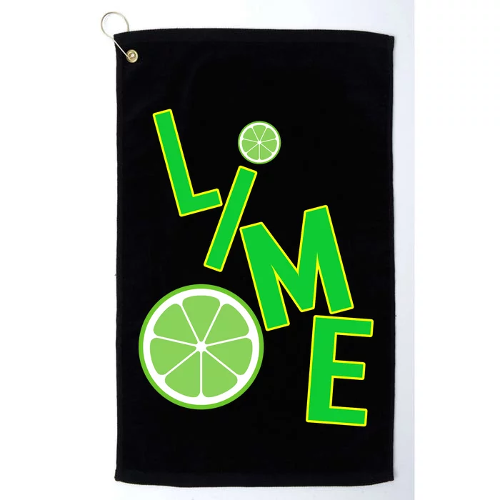 Lime Costume Platinum Collection Golf Towel