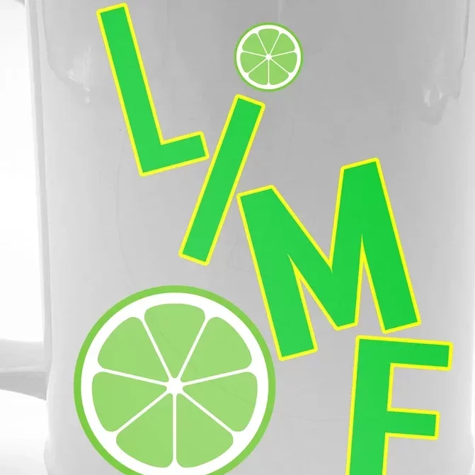 Lime Costume Front & Back Beer Stein