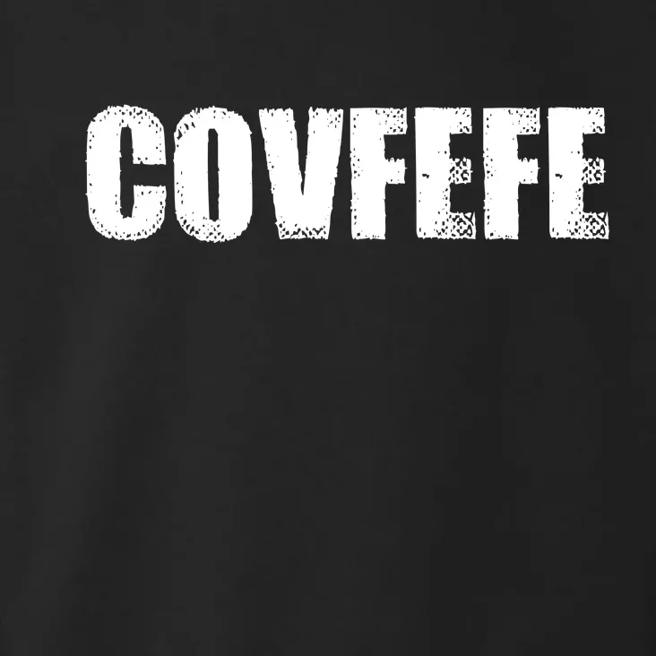 Limited Edition - Distressed Covfefe Toddler Hoodie