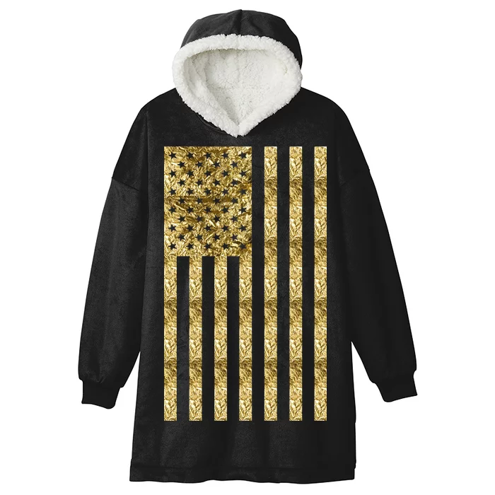 Limited Edition American USA Flag Hooded Wearable Blanket