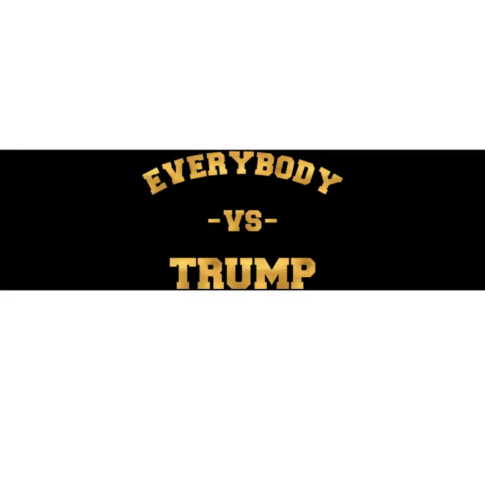 Limited Edition Everybody VS Trump Gold Print Bumper Sticker