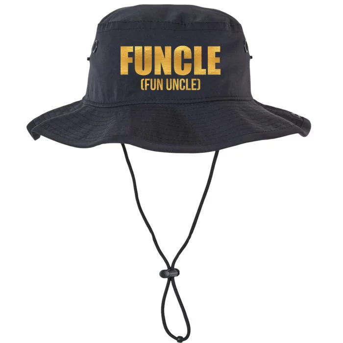 Limited Edition FUNCLE Fun Uncle Gold Print Legacy Cool Fit Booney Bucket Hat