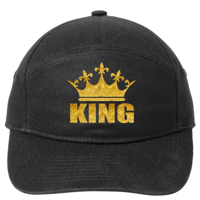 Limited Edition King Gold Print 7-Panel Snapback Hat