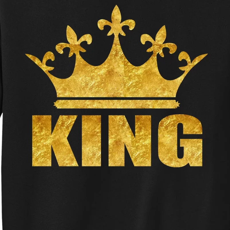 Limited Edition King Gold Print Tall Sweatshirt