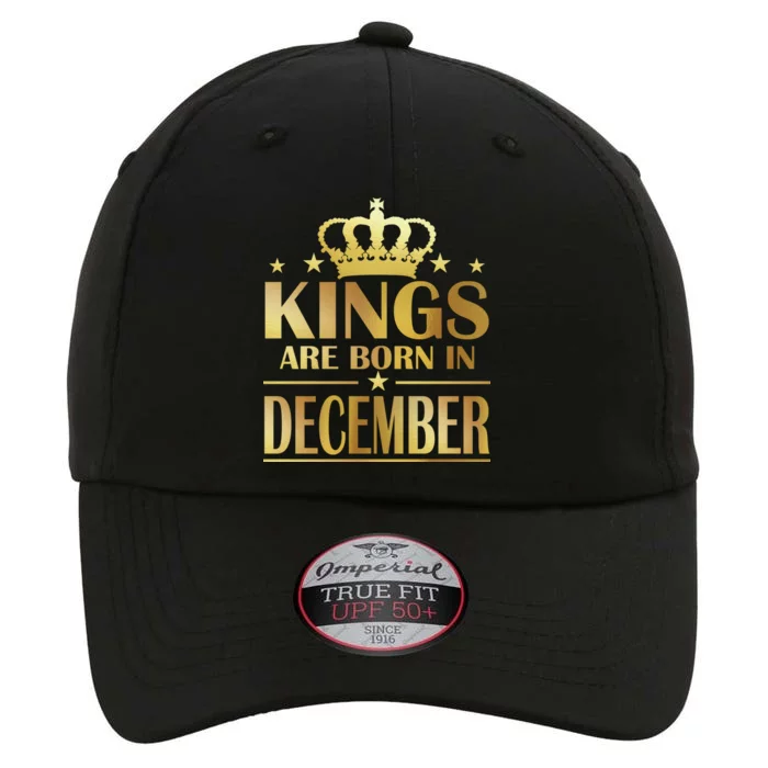 Limited Edition Kings Are Born in December Gold Print The Original Performance Cap