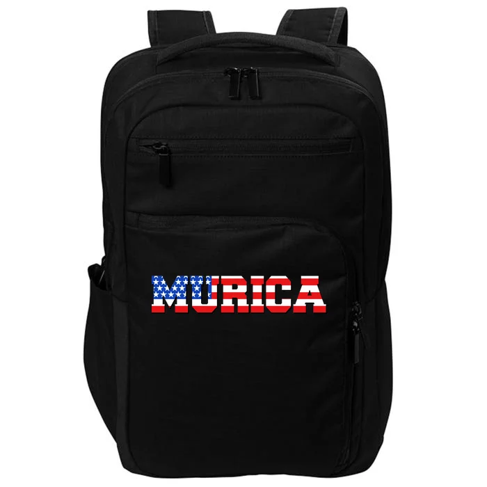 Limited Edition Murica Fourth of July USA Flag Impact Tech Backpack