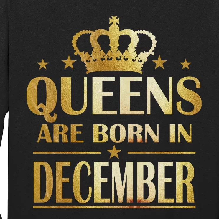 Limited Edition Queens Are Born In December Long Sleeve Shirt