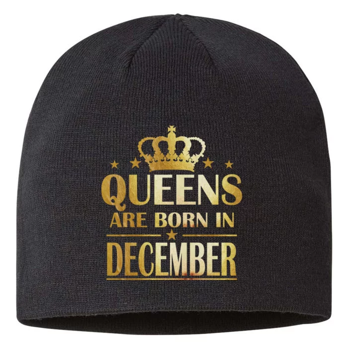 Limited Edition Queens Are Born In December 8 1/2in Sustainable Knit Beanie