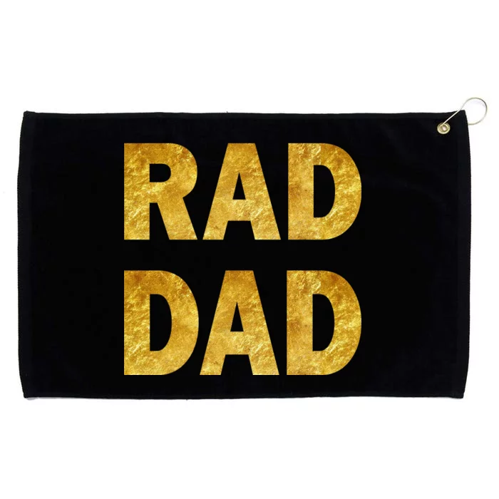 Limited Edition Rad Dad Grommeted Golf Towel