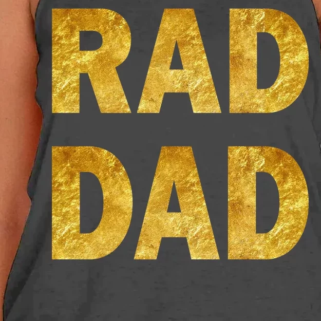 Limited Edition Rad Dad Women's Knotted Racerback Tank