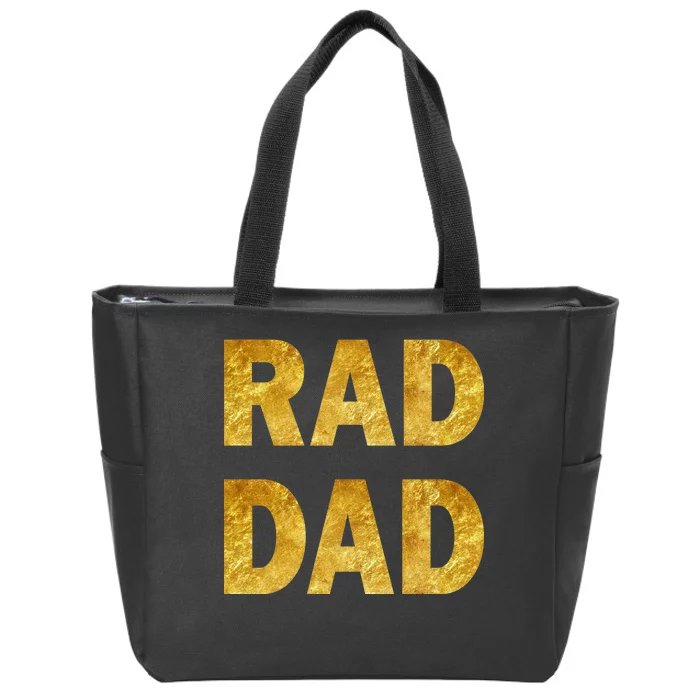 Limited Edition Rad Dad Zip Tote Bag