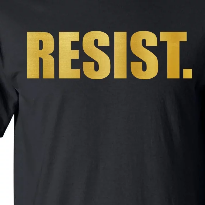 Limited Edition Resist Gold Print Tall T-Shirt