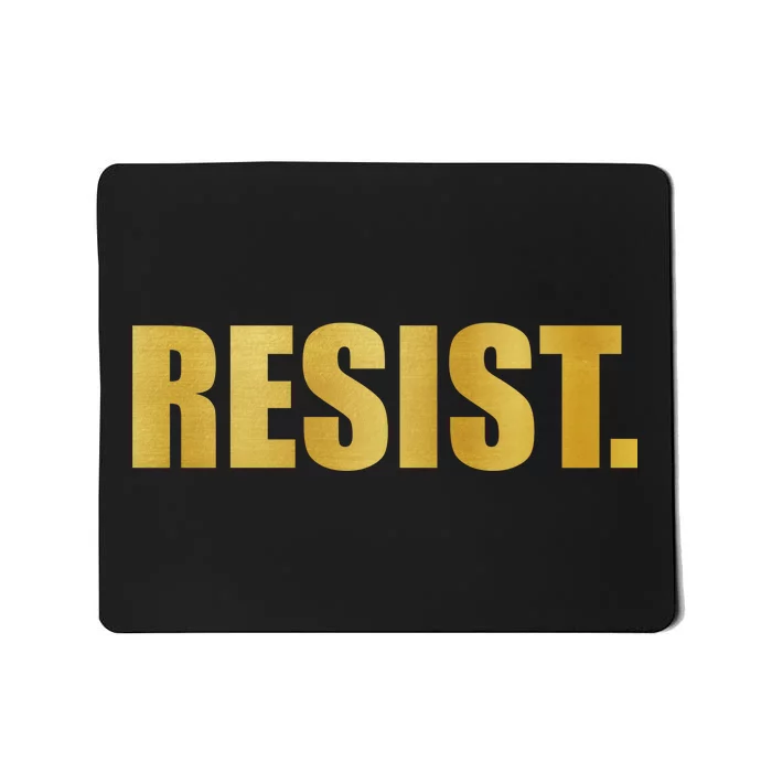 Limited Edition Resist Gold Print Mousepad