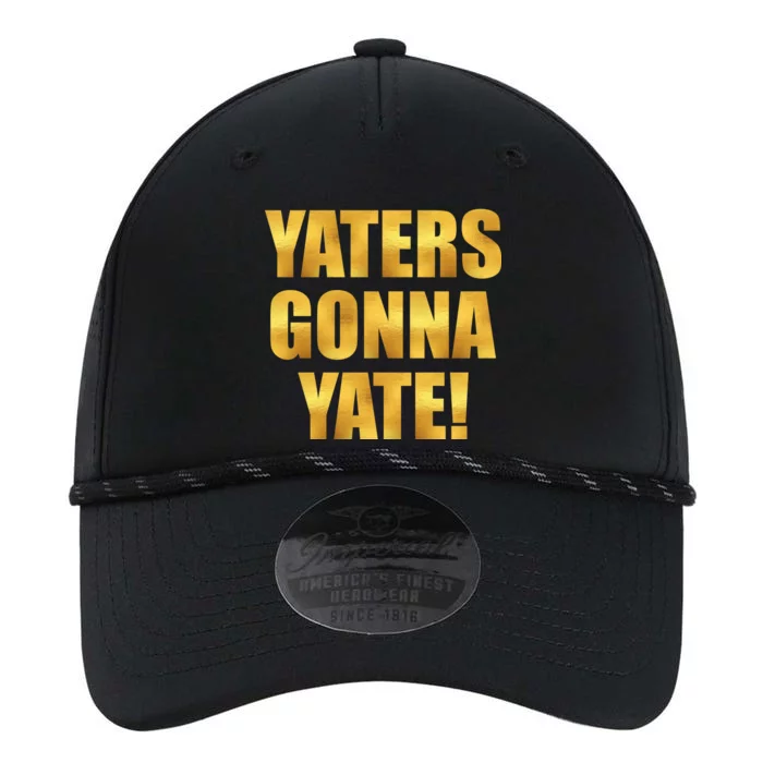 Limited Edition Yaters Gonna Yate! Gold Print Performance The Dyno Cap