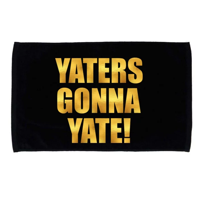 Limited Edition Yaters Gonna Yate! Gold Print Microfiber Hand Towel