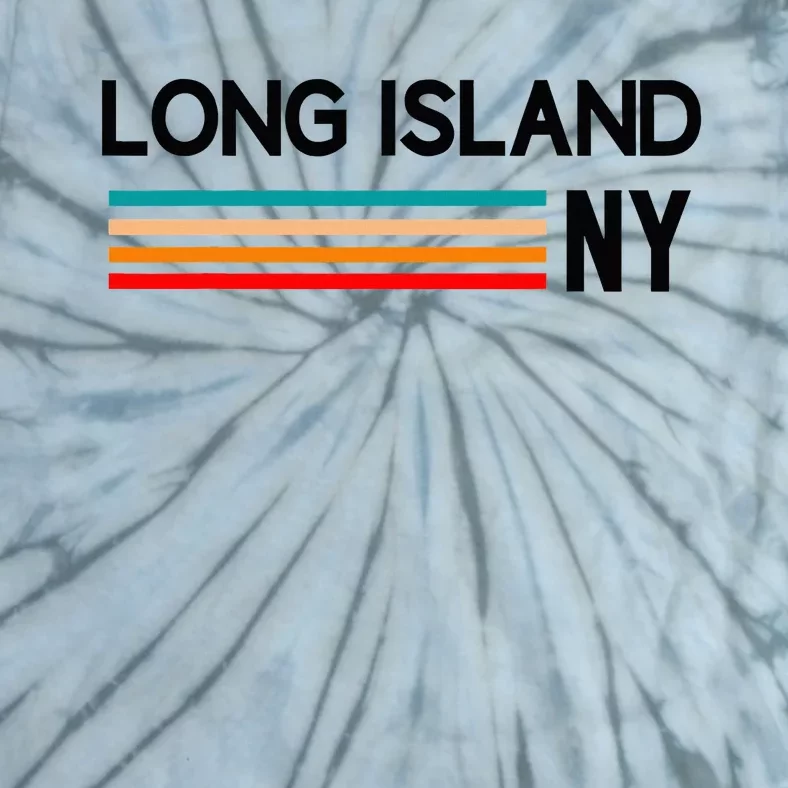 Long Island Ny Souvenir Native Long Islander Map Nyc Tie-Dye T-Shirt