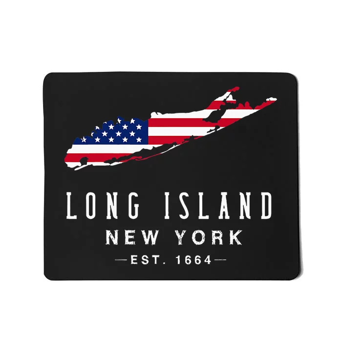 Long Island Ny Souvenir Native Long Islander Map Mousepad