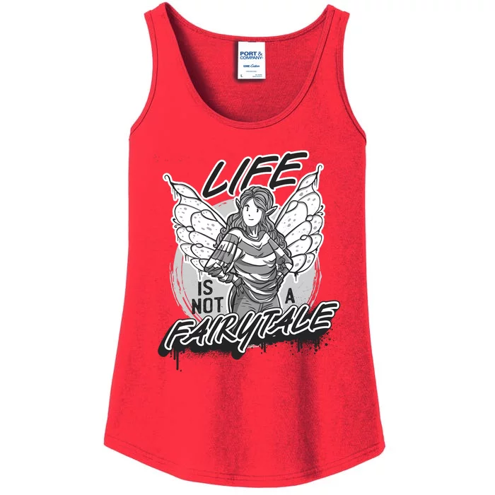 Life Is Not A Fairytale Ladies Essential Tank