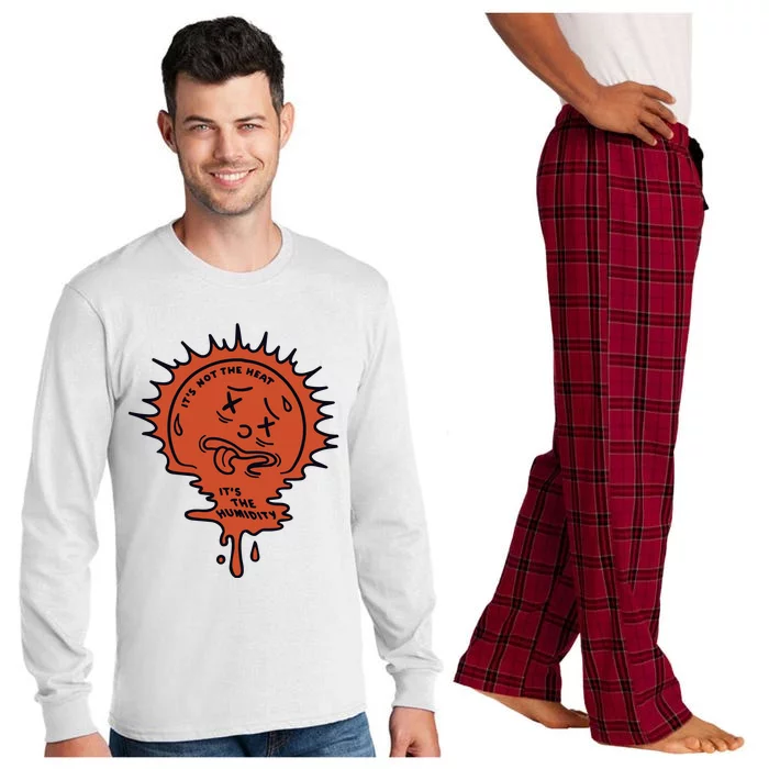 Limited ItS Not The Heart ItS The Humidity Long Sleeve Pajama Set