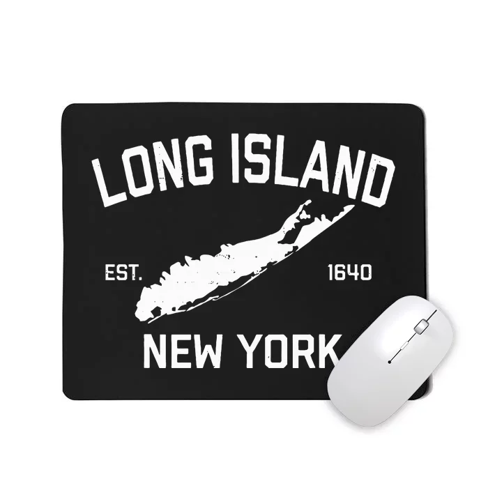 Long Island Ny Souvenir Native Long Islander Map Nyc Mousepad