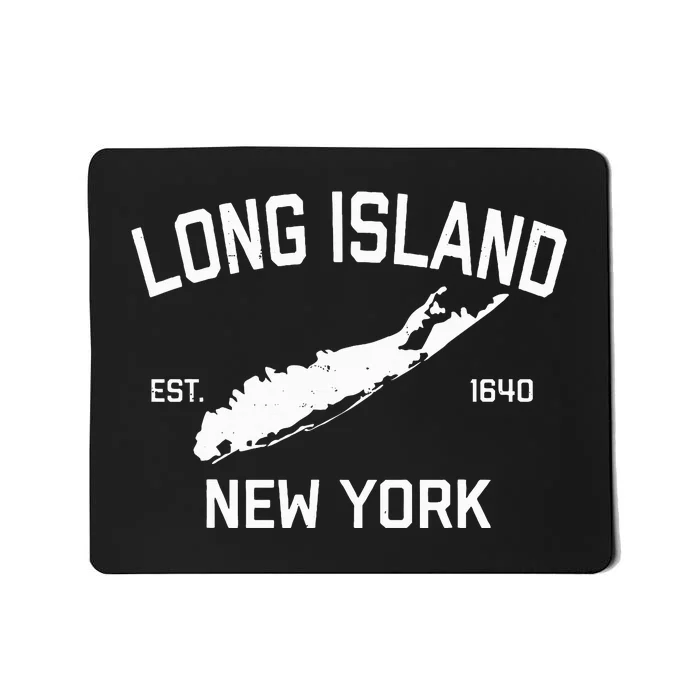 Long Island Ny Souvenir Native Long Islander Map Nyc Mousepad