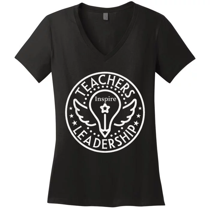 Leadership Is Not About Being The Best Women's V-Neck T-Shirt