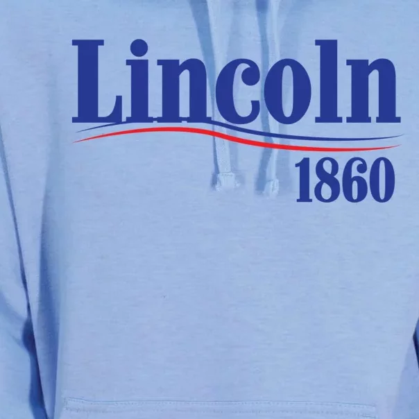 Lincoln 1860 For President Unisex Surf Hoodie