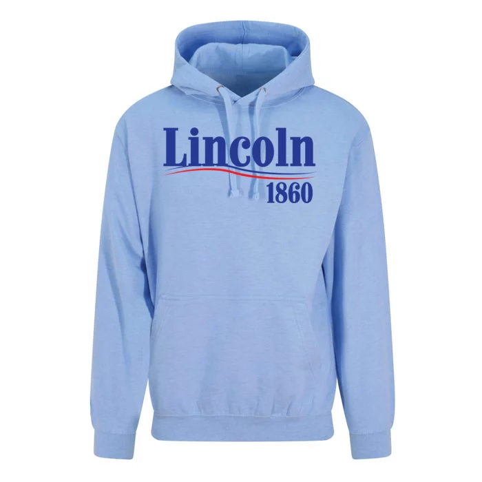 Lincoln 1860 For President Unisex Surf Hoodie