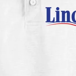 Lincoln 1860 For President Dry Zone Grid Performance Polo