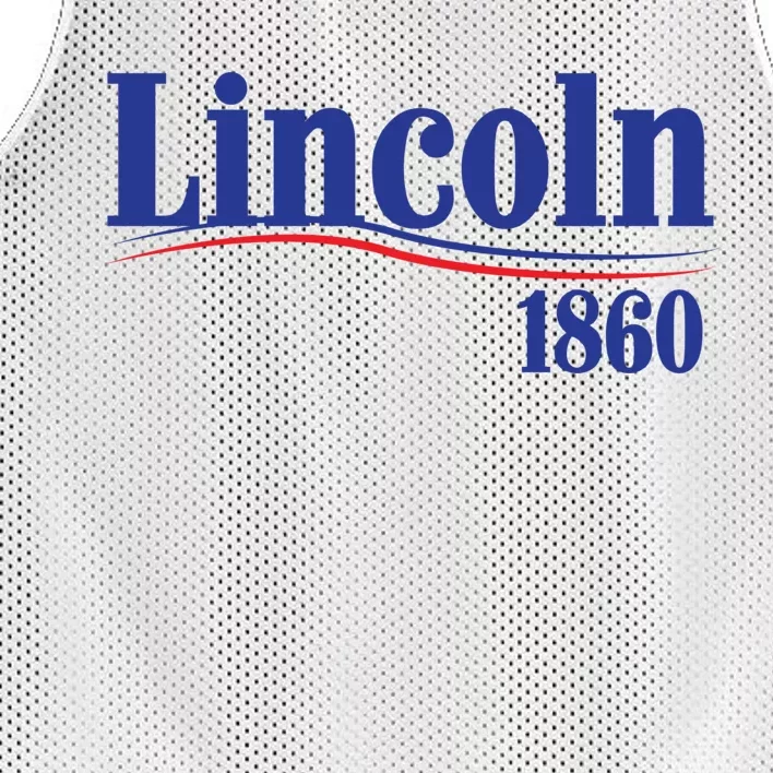 Lincoln 1860 For President Mesh Reversible Basketball Jersey Tank