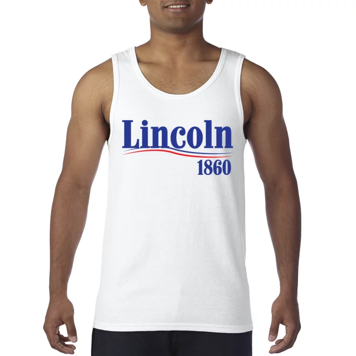 Lincoln 1860 For President Tank Top