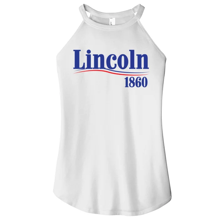 Lincoln 1860 For President Women’s Perfect Tri Rocker Tank