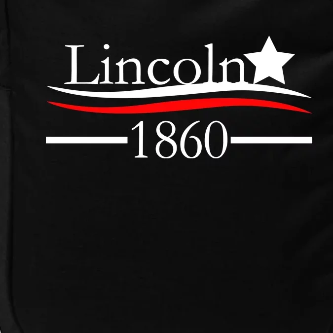 Lincoln 1860 President Logo Impact Tech Backpack