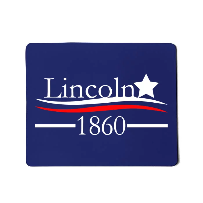 Lincoln 1860 President Logo Mousepad