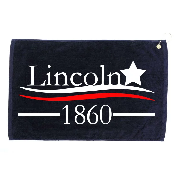 Lincoln 1860 President Logo Grommeted Golf Towel