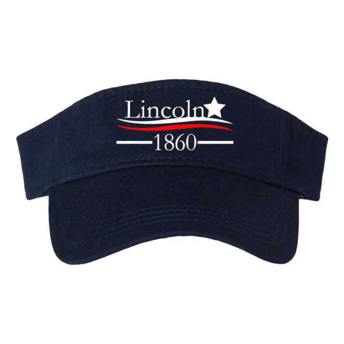 Lincoln 1860 President Logo Valucap Bio-Washed Visor