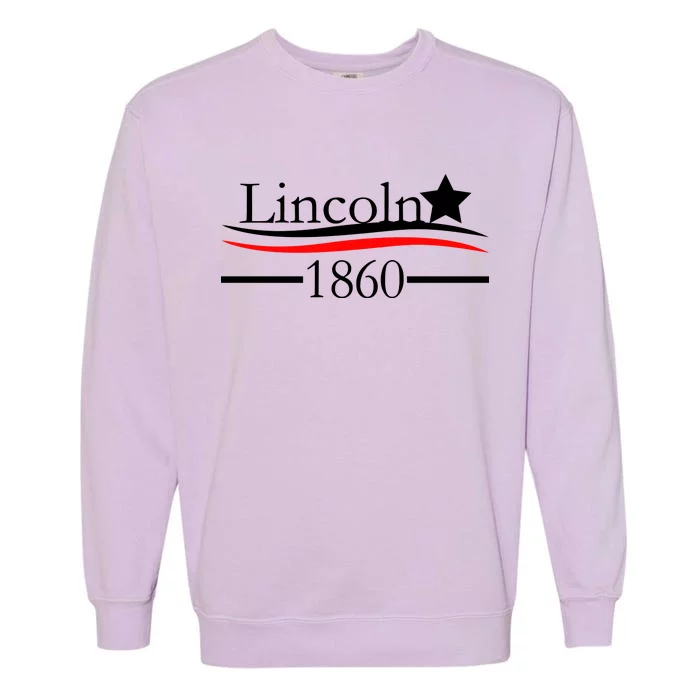 Lincoln 1860 President Logo Garment-Dyed Sweatshirt