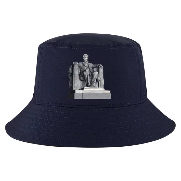 Lincoln Memorial Statue Cool Comfort Performance Bucket Hat