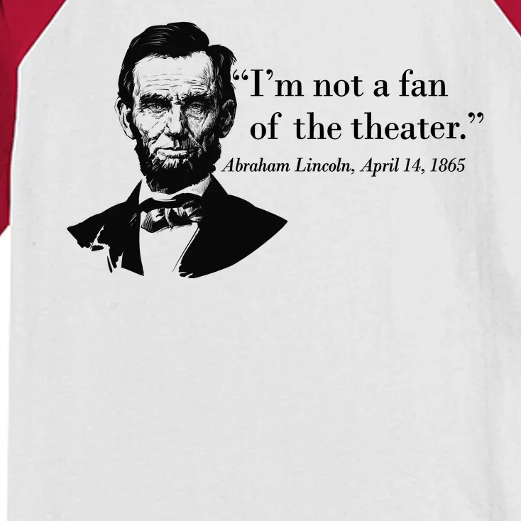 Lincoln Not A Fan Of The Theater Kids Colorblock Raglan Jersey