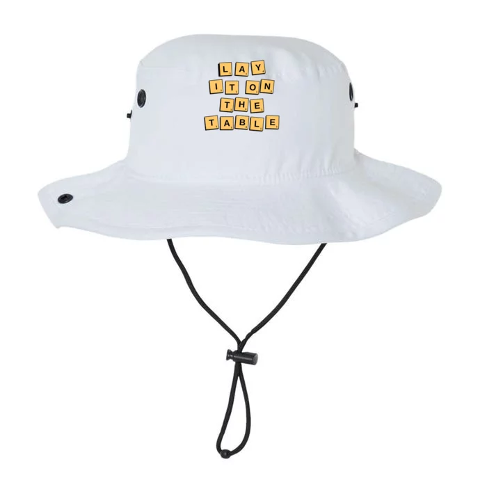 Lay It On The Table Motivational Quote Legacy Cool Fit Booney Bucket Hat