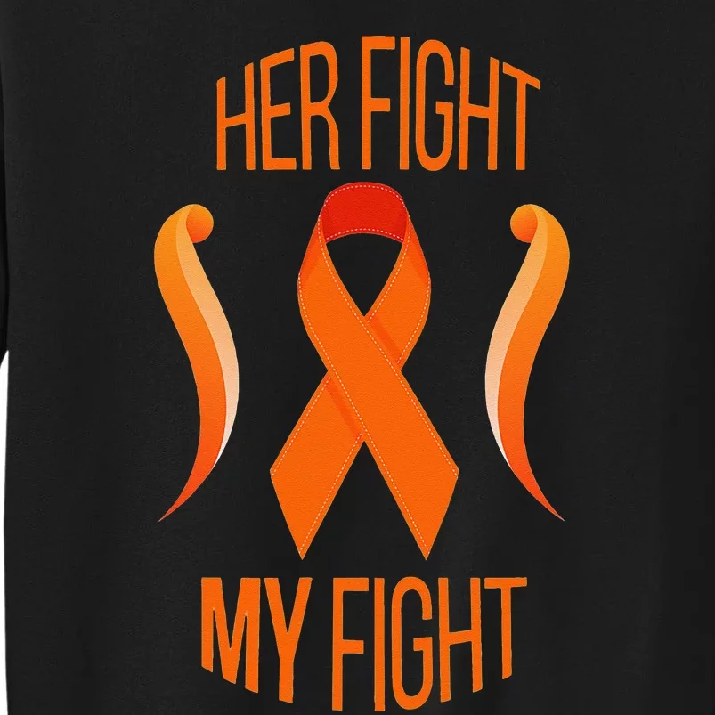 Leukemia I Orange Ribbon Gift Tall Sweatshirt