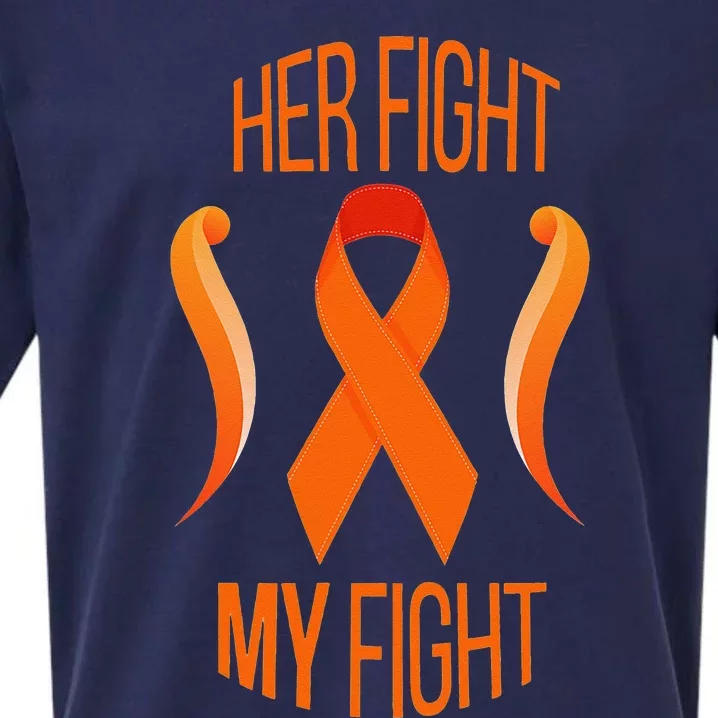 Leukemia I Orange Ribbon Gift Sueded Cloud Jersey T-Shirt