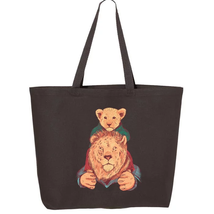 Lion Father And Son 25L Jumbo Tote