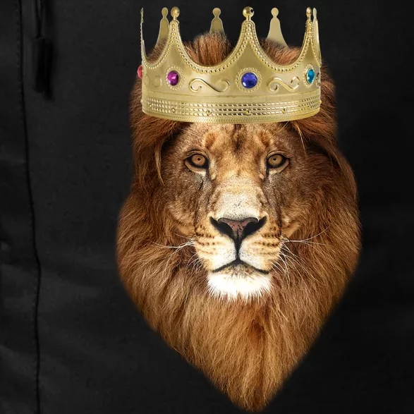 Lion Gold Crown King Of The Jungle Daily Commute Backpack