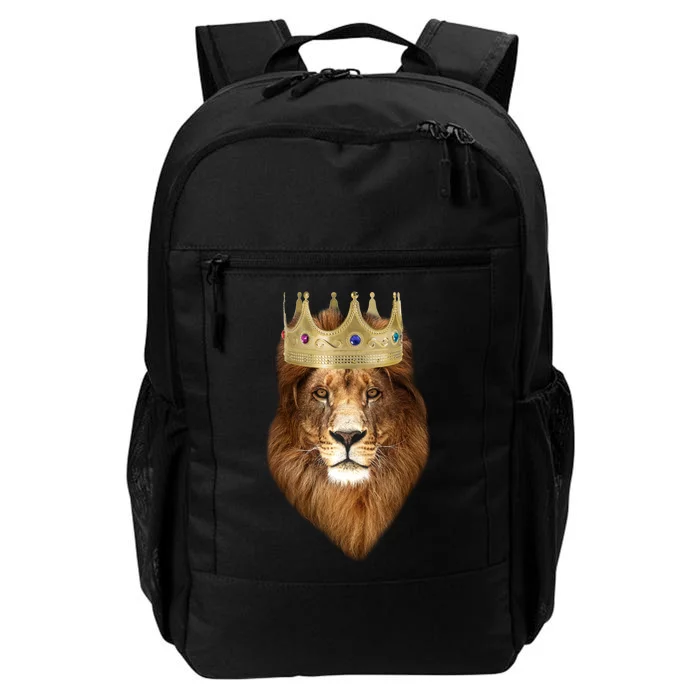 Lion Gold Crown King Of The Jungle Daily Commute Backpack