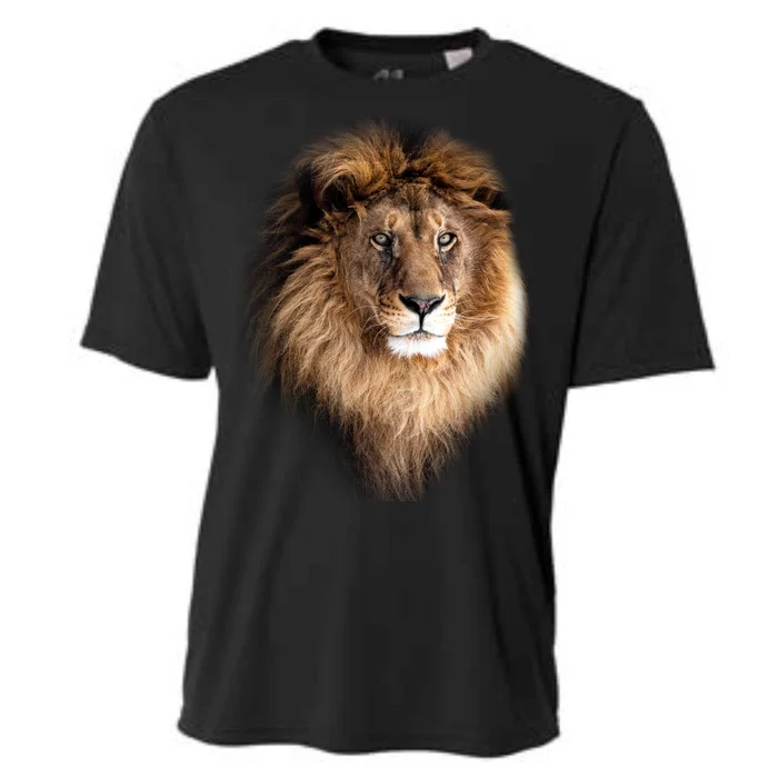 Lion Head Graphic Cooling Performance Crew T-Shirt