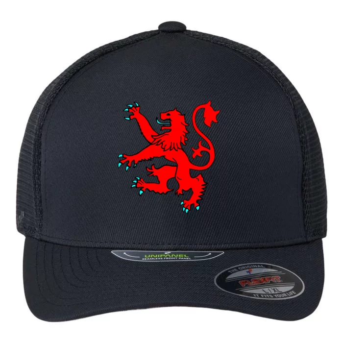 Lion Rampant of Scotland Flexfit Unipanel Trucker Cap